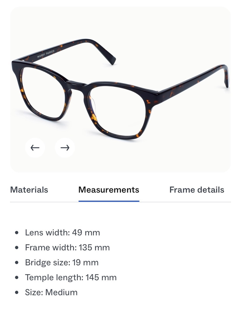Warby Parker Felix Glasses